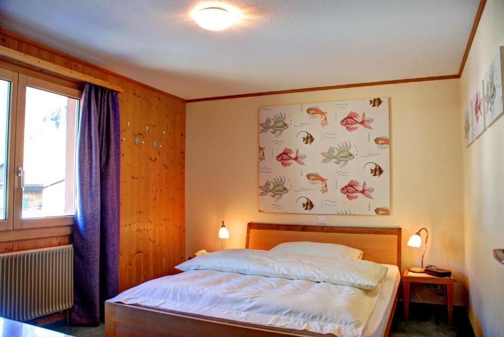 Hotel Garni Hostatt Engelberg Kamer foto