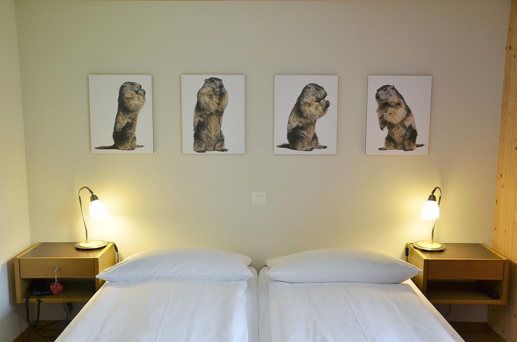 Hotel Garni Hostatt Engelberg Buitenkant foto
