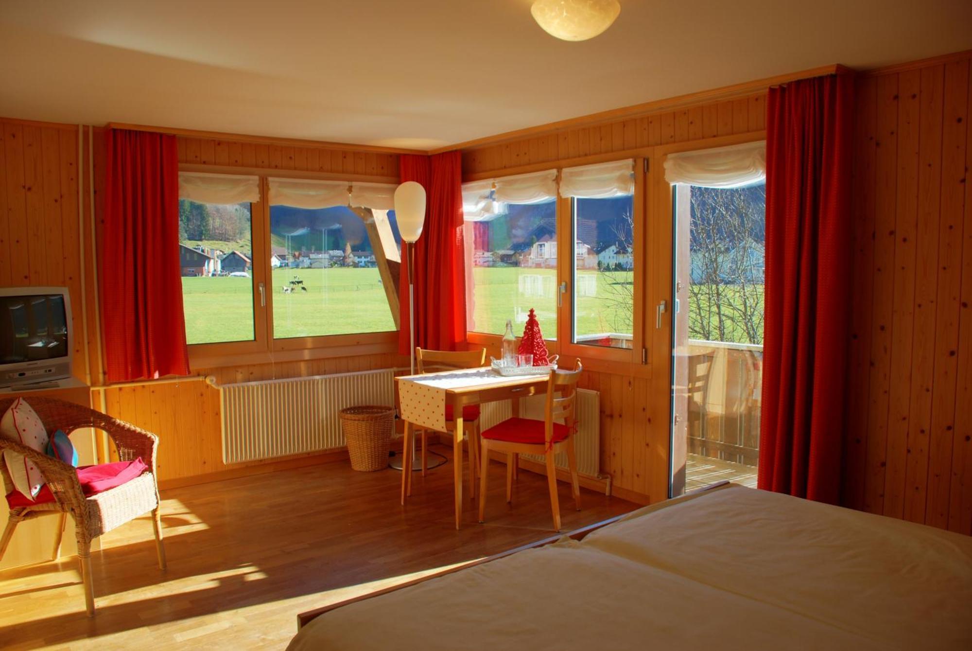 Hotel Garni Hostatt Engelberg Buitenkant foto