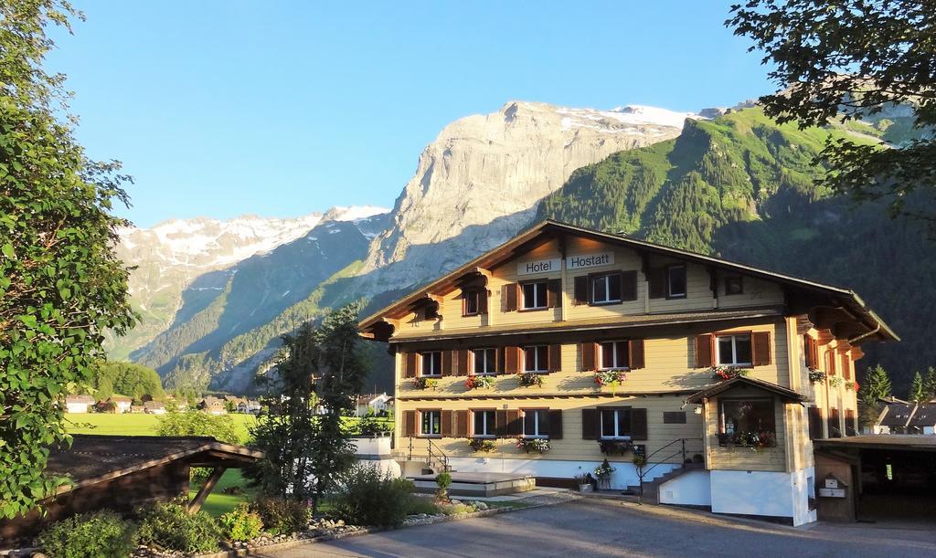 Hotel Garni Hostatt Engelberg Buitenkant foto