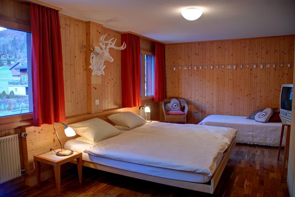 Hotel Garni Hostatt Engelberg Buitenkant foto